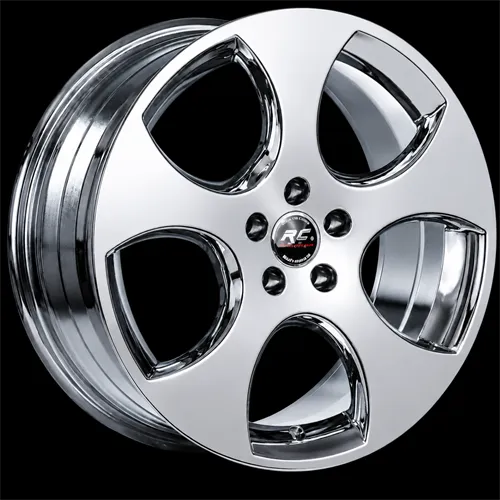 5X100 7.5X17 RC-439 ET37 57.1 CHROME 1